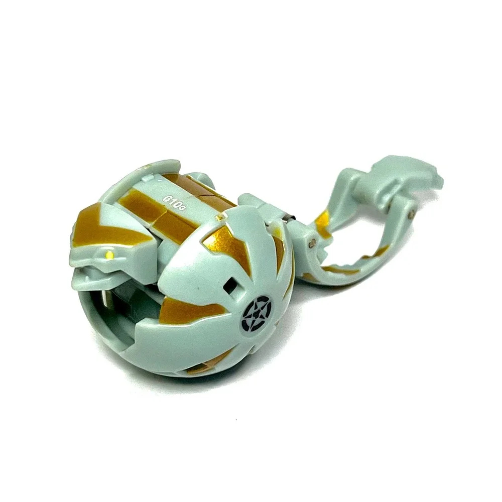 Bakugan Battle Brawlers B2 Haos Rattleoid 610G Snake Gray Spin Master Vintage